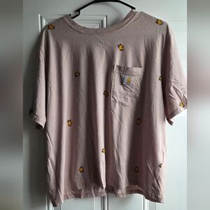 Carhartt Light Pink Womens AOP Sz XL